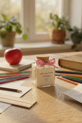 Bougie Personnalisée Maîtresse | Cadeau de Fin d’Année avec Prénom