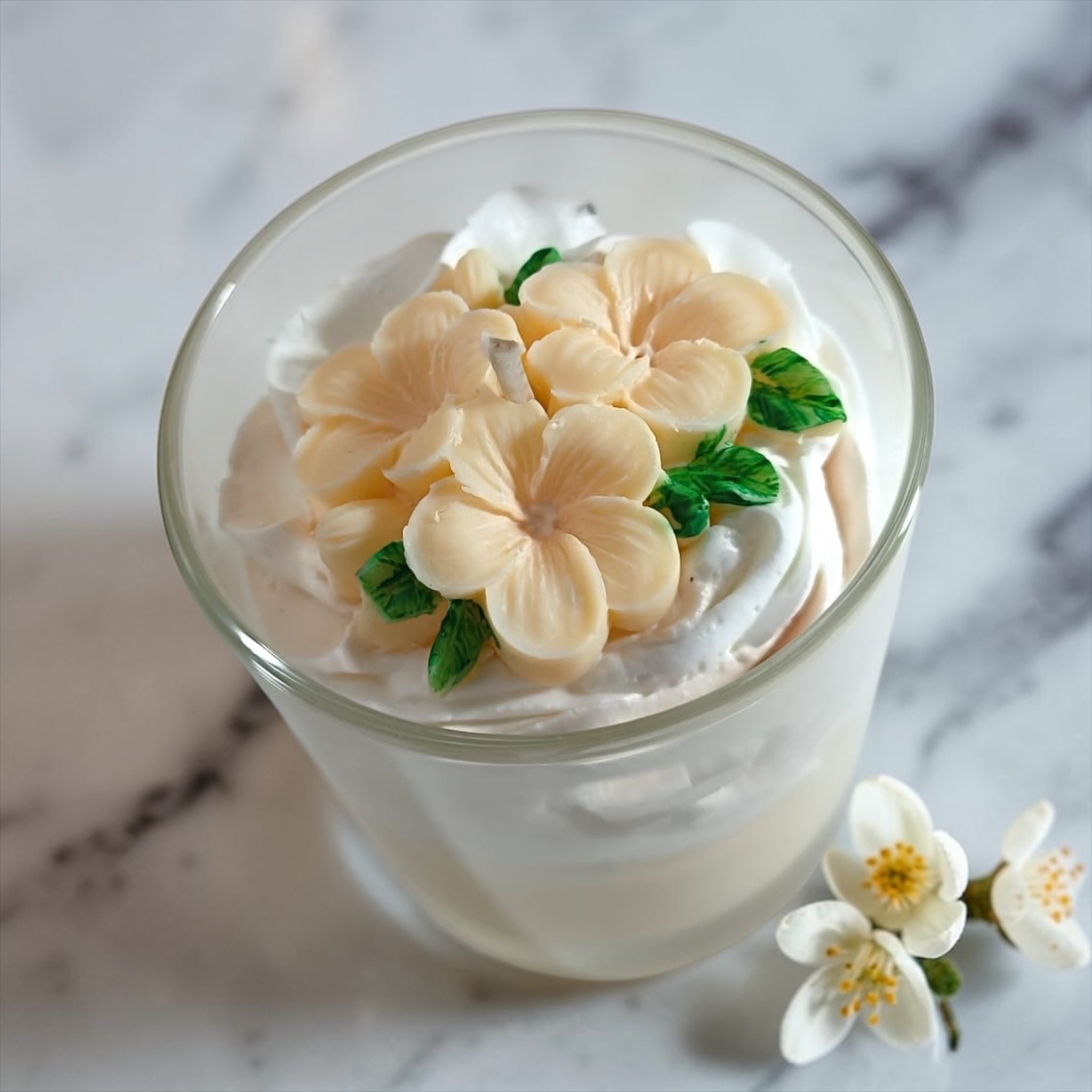 Bougie chantilly | Fleur d'Oranger