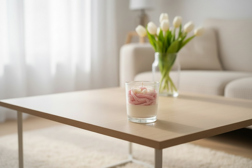 Bougie chantilly | Fleur de Cerisier