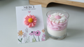 Pack Cadeau Maîtresse | Carte Merci & Bougie Parfumée Artisanale